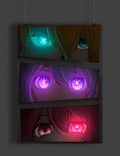 Постер "Зіркові діти" Погляд айдола ~картина~