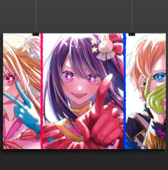 Постер Зіркові діти" Родина айдолів ~картина~